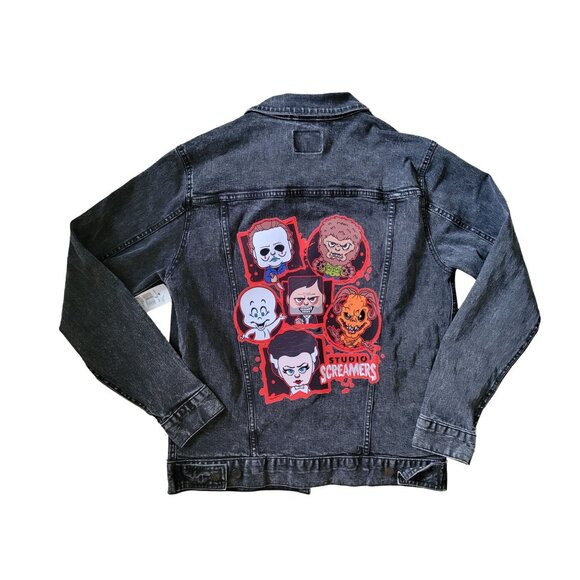 Halloween Horror Nights 2022 Studio Screamers Denim Jean Size XL - Picture 1 of 10
